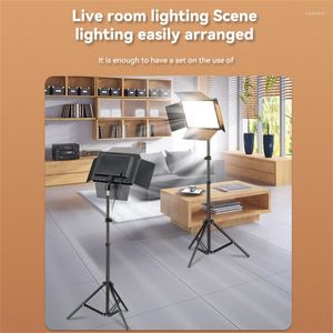 Flashhuvuden för Live Flat Fill Supplementary Lamp 10 tum LED PO Studio Light Pography Accessories 2700-6500K Square