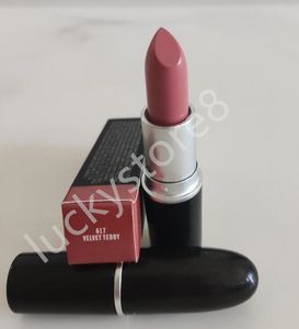 M Marke VELVET TEDDY Lippenstift matt Rouge A Levres Lippenstift mit Seriennummern Aluminiumtube Neues Paket