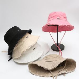 Projektanci Mężczyzna Kobiet Kapelusz typu Bucket Dopasowane Kapelusze Sun Zapobiec Bonnet Czapka Czapka Snapbacks Outdoor Fishing Sukienka Czapki Jac 8 kolory dostępne