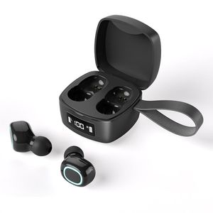 Drahtlose Bluetooth-Kopfhörer, wasserdicht, In-Ear-Kopfhörer, Sport-Gaming-Headset, Sprachassistent, Touch-Control-Ohrhörer, kleine Ladebox für Huawei, Samsung, iPhone