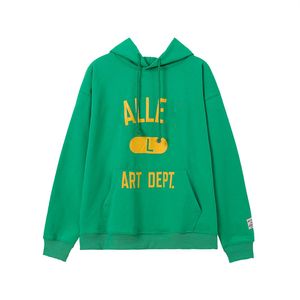 Hoodies Sweatshirts Tasarımcı Mektubu Erkekler Niş Tide Marka Vahşi High Street Sıradan Amerikan Gevşek Çift Kapşonlu Kazak Ceket Giysileri M-3XL Z3