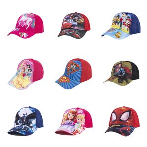 23style Cartoon printing hat Outdoor cycling spider designer sport caps Children's gift Factory wholesale