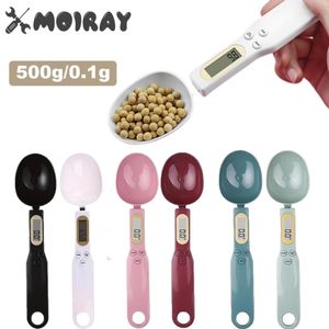 Household Scales Weight Measuring Spoon LCD Digital Kitchen Scale 500g 01g Food Mini Tool for Milk Coffee 230525