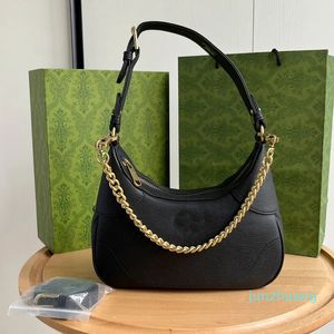 デザイナー-Hobo Crescent Bag Women Handbag Purse Chains Shourdenbody Bag