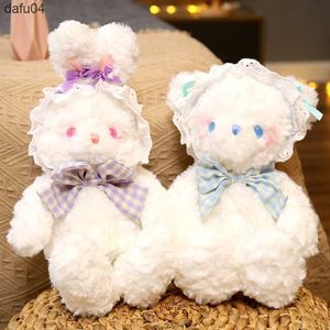 Bonecas kaii rabbit boneca crianças macias urso de bebê brinquedos de bebê mole