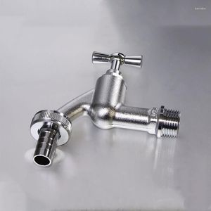 Bathroom Sink Faucets 1PC Brass Bibcock Outdoor Faucet Wholesale Washing Machine Balcony Garden Watering Splash Proof Tap Thread G1/2'