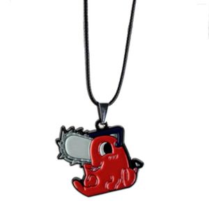 Anhänger Halsketten FANTASY UNIVERSE Kostenloser Großhandel 20 Stück Pochita Chainsaw Man Horror Halskette RRDAS021