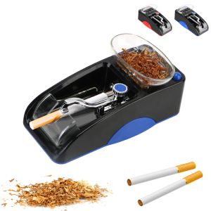 Electric Easy Automatic Cigarette Rolling Machine Maker DIY Smoking Tool EU US Plug Tobacco Winding Roller Stuffing Wrapping