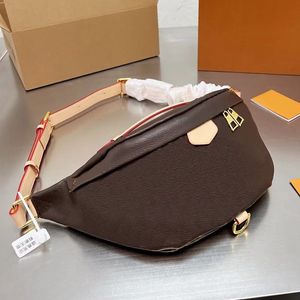 Designer Waist Bags Luxury Handbag Brown Flower Shoulder Messenger Bag Branded Replica Crossbody Handbag Leather Women Purse Wallets