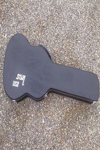Slash padrão costume com a caixa de couro modelo e outro guitarra elétrica Especial Four Colors9306859