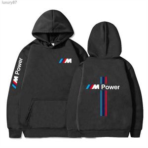 2023 BMW Men Brand Hoodies Hoodies Streetwear Hip Hop mass