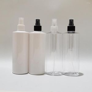 Garrafas de armazenamento 15pcs 400ml Spray vazio para perfumes recipiente limpo de estimação com bomba de pulverizadora BOMEÇA FELE MUITO GRANHELA