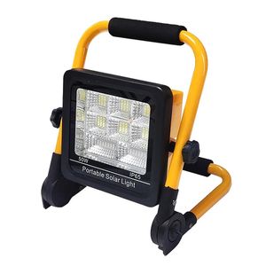 Naładowane 50W słoneczne światło powodziowe przenośne reflektor LED Renflight Emergency USB Solar Lampa ładowania słonecznego