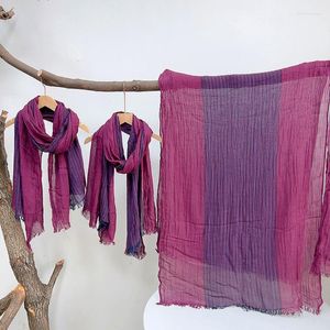 スカーフの紫色の赤いパッチワークビンテージコットンラインヒジャーブヘッドスカーフファッションショールアンドラップ春の夏のバンダナ