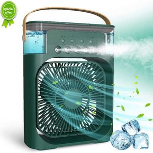 New New Desktop Electric Fan Air Cooler Water Cooling Spray Fan Portable Air Conditioner USB Humidification Fan Mini Air Humidifier