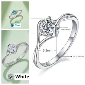 Sterling Silver Ring Desiner Rings Luxury Rings Diamond Rings Love Ring Wedding Ring Gold Moissanite Rings Mens Rings Moissanite Jewelry Givence Women M05C