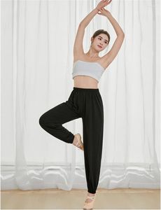 Sahne Giyim 2023 Dacro Elastik Bel İnce Bale Eğitimi Kadınlar Giyim Klasik Dans Pantolonları Uygular