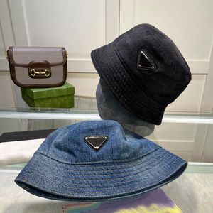 バケットハット男性女性ファッションキャップキャスケット帽子 2 色で利用可能ブルーブラック