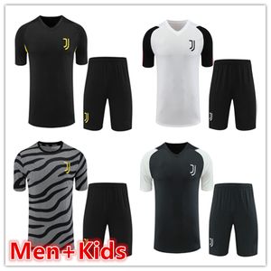2023 2024 Pogba Men and Kids Football Training Tracksuit Soccer kostymtröjor Polos Short Sleeve Shorts Kit 23 24 Herr Polo Jersey Set Jogging Tracksuits