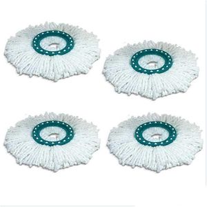 MOPS 4PCS Mikrofibra zastępcza głowica Hands Rotacja tkaniny mopa do Leifheit Disc Cleaning gospodarstwa domowego 210805 Dostawa upuszcza 20 BDESYBAG DHBAD