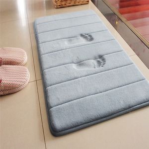 Carpet Bathroom NonSlip Mat Thick Coral Fleece Memory Foam Absorbent Bedroom AntiSlip Kitchen Pad Pedal 4060 230525