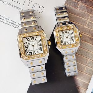 مع Diamond 39mm Mens Watch Tank Square Ladies 32mm Watch Contsz Function Designer Watch Montre de Luxe Watches for Men Caijiamin Dhgate عالية الجودة ساعات معصم