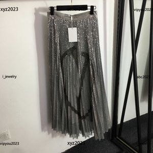 Designerklänning Summer Full Body Sequin Designklänningar för kvinnestorlek S-XL Högkvalitativ hög midja PLECTERAD HALV KOT May26