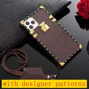 Designer-Handyhülle für iPhone 14 Pro Max 13 12 MINI 11 XR XS 7/8 Plus PU-Leder Handyhülle Samsung S21 S22 HINWEIS 8 9 10 A01 xinjing03