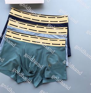 Marke Unterhosen Herren Unterwäsche Designer Klassische Männer Casual Weiche Bequeme Boxer Kühle Baumwolle Atmungsaktive Unterhose