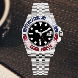 Orologi da uomo con lunetta in ceramica di alta qualità da 40 mm Orologi automatici di design del movimento dei macchinari Orologio con zaffiro luminoso Sport impermeabili Orologi da polso di moda a carica automatica