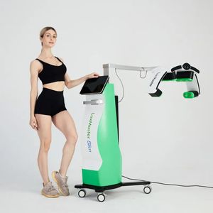 MaxMaster Slim Machine 532 nm Smaragd-Lasergerät, Hautkollagen, beseitigt überschüssiges Fett, Bauch, Taille, verstellbarer Aufzug, keine Schmerzen, Chirurgie, reduziert viszerales Fett