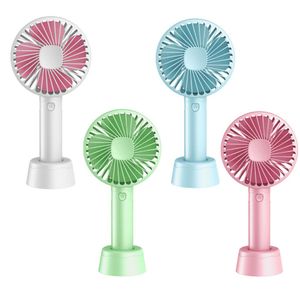 Portable Mini Handheld Fan USB Rechargeable Cooling Fans 3 Speed Personal Desk for Home Office Student Summer Outdoor Travel