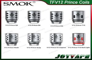 Original Smok TFV12 Prince Replacement Coil X6 Q4 M4 T10 Red Light Mesh Strip X2 Clapton Coil för TFV12 Prince RESA Prince Tank8746804