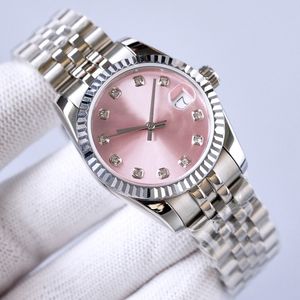 Watch Automatic Mechanical Movement Watches 31mm Classic Women Wristband Business Bracelet Stainless Steel 904L Waterproof Casual Wristwatch Montre De Luxe Gift