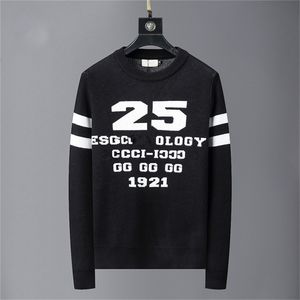 Herrkvinnor Designers Sweaters Pullover Långärmad tröja Sweatshirt Broderi Knitwear Man kläder Vinter Varma kläder M-3XL R13