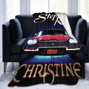 Koce Stephen King Christines Niestandardowe samochody Super miękkie lekkie przytulne mikroplush rzut koc na kanapę na kanapie i dekoracje do sypialni