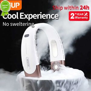 Nuovo condizionatore d'aria portatile con ventilatore da collo REUP Mini circolatori portatili USB silenziosi Ventilatore senza lama ricaricabile da collo