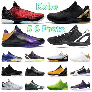 Mens Basketball Shoes 5 Proto 6 proto Grinch Black Del Sol BHM Big Stage Home Metallic Gold Comfortable Men Designer Trainer Sneaker Sneakers 40-46