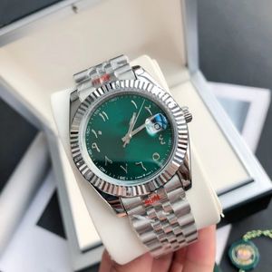 Orologi da lavoro Automatici di lusso 41mm Quadrante con diamanti Movimento automatico 18238 Acciaio inossidabile 904L di alta qualità 25 X5EOQ