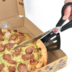 NEW Pizza Scissors Knife Pizza Cutting Tools Stainless Steel Pizza Cutter Slicer Baking Tools Multi-functional