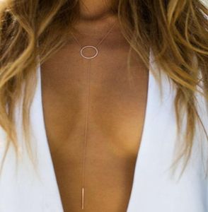 Women Chokers Necklace Y Silver Gold Filled Layer Necklace Body Boho Jewelry Stylishy Modern Necklace Bijoux Femme Christmas Gif4542422