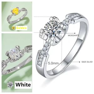 Ring, Ringe, Designer-Ring, Luxusringe, Silberring, Ringe für Frauen, Verlobungsringe, Moissanit-Ring, weiß, goldfarben, rosa, blau, Moissanit-Eheringe anello M04G 5A