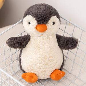 16CM Kawaii Huggable Soft Penguin Plush Toys for Children Sched Toys Baby Doll