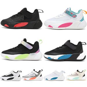 Kids Shoes Basketball Luka Doncic Running Children Toddler Sport Sneakers Outdoor Boys Girls Trainers Youth Kid Bred Sneaker White Black Grey Blue Shoe Size Eur