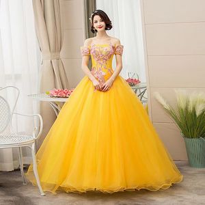 Ouro uma linha Vestidos de noiva Robe de Mariage Ilusão Sexia Back Mermaid Lace Flores Vestidos de noiva Apliques querida Longo fora dos ombros vestidos de noiva 2023