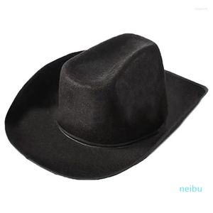 Berretti all'ingrosso Cappelli da cowboy da uomo per cappello da jazz all'aperto da donna Western Model Show