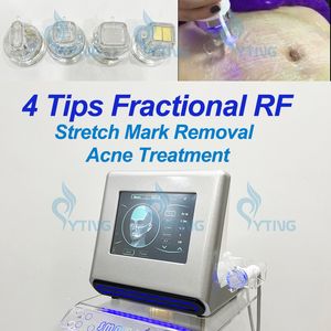 Radiofrekvensfraktionerad RF Microneedle Equipment Anti Wrinkle Stretch Mark Scar Removal Neck Lifting