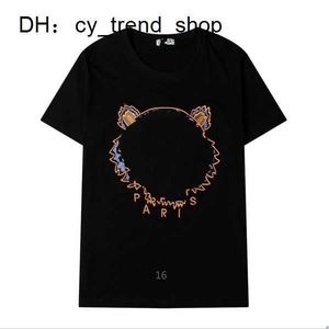 Tshirts Men designer streetwear mens tees madam sommarstoppar med tiger och bokstäver tryckt hiphop stilar t-shirts asiatisk storlek s-2xl ijg5 31