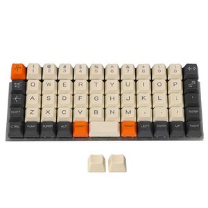 Keyboards Planck V2 Niu40 Keyset Carbon Laser-Etched 40% Top print Keycap 1.5mm Thickness PBT R230919