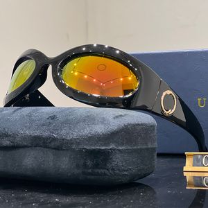 디자이너 선글라스 고급 안경 보호 안경 순도 고양이 눈 디자인 UV380 알파벳 디자인 선글라스 운전 여행 비치웨어 선글라스 박스 아주 좋음